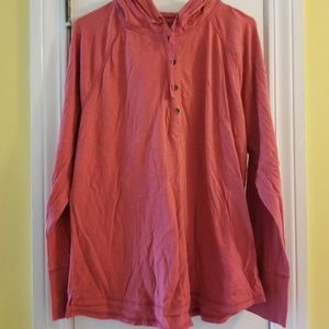 Carhartt women's hooded long sleeve tee shirt